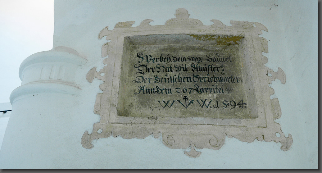 Loepsinger-Tor-Inschrift 